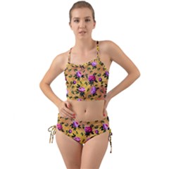 Delicate Peonies Mini Tank Bikini Set by SychEva