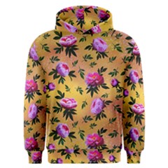 Delicate Peonies Men s Overhead Hoodie by SychEva