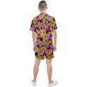 Delicate Peonies Men s Mesh Tee and Shorts Set View2