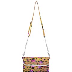 Delicate Peonies Mini Crossbody Handbag by SychEva