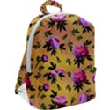 Delicate Peonies Zip Up Backpack View2