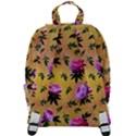 Delicate Peonies Zip Up Backpack View3