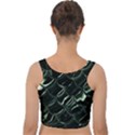 Dragon_Scales Velvet Crop Top View2