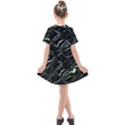 Dragon_Scales Kids  Short Sleeve Shirt Dress View2