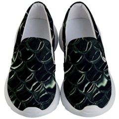 Dragon Scales Kids Lightweight Slip Ons by PollyParadise