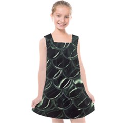 Dragon Scales Kids  Cross Back Dress by PollyParadise