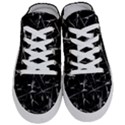 Black And White Splatter Abstract Print Half Slippers View1