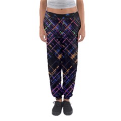 Criss-cross Pattern (multi-colored) Women s Jogger Sweatpants