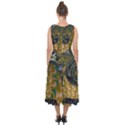 Ancient Seas Midi Tie-Back Chiffon Dress View2