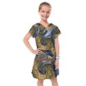 Ancient Seas Kids  Drop Waist Dress View1