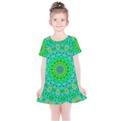 Evergreen Kids  Simple Cotton Dress by LW323