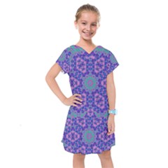 Sweet Violet Kids  Drop Waist Dress by LW323