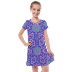 Sweet Violet Kids  Cross Web Dress by LW323