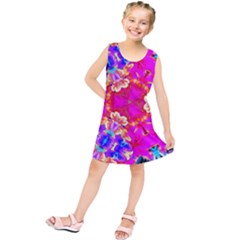 Pink Beauty Kids  Tunic Dress by LW323