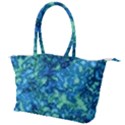 Deep Blues Canvas Shoulder Bag View1