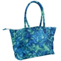 Deep Blues Canvas Shoulder Bag View2