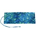 Deep Blues Roll Up Canvas Pencil Holder (S) View1