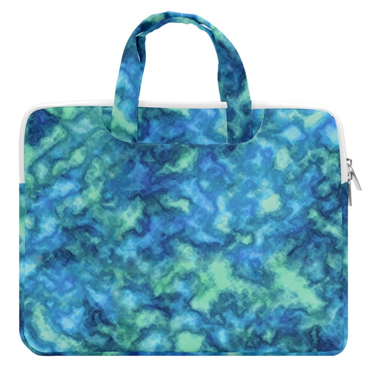 Deep Blues MacBook Pro Double Pocket Laptop Bag