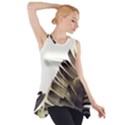 Vintage banana leaves Side Drop Tank Tunic View1