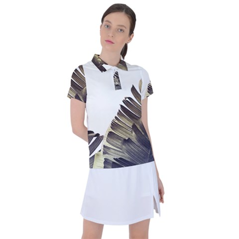 Vintage Banana Leaves Women s Polo Tee by goljakoff