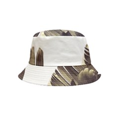 Vintage Banana Leaves Inside Out Bucket Hat (kids) by goljakoff