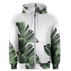 Banana Leaves Men s Zipper Hoodie by goljakoff