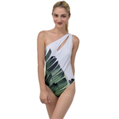 Banana Leaves To One Side Swimsuit