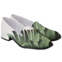 Banana leaves Women s Classic Loafer Heels View3