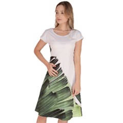 Banana Leaves Classic Short Sleeve Dress by goljakoff