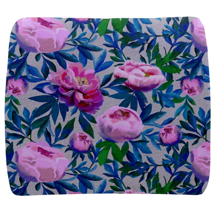 Pink Peonies Watercolor Back Support Cushion