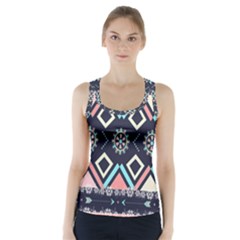 Gypsy-pattern Racer Back Sports Top by PollyParadise