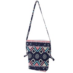 Gypsy-pattern Folding Shoulder Bag by PollyParadise