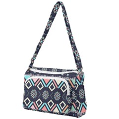 Gypsy-pattern Front Pocket Crossbody Bag by PollyParadise