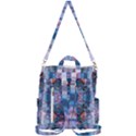 Marbled pebbles Crossbody Backpack View3