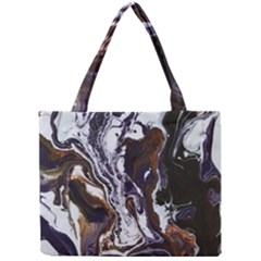 Fluid Patterns Mini Tote Bag by kaleidomarblingart