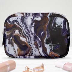 Fluid Patterns Make Up Pouch (small) by kaleidomarblingart