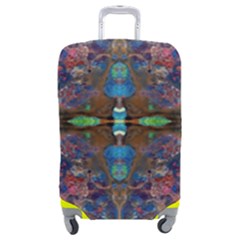 Abstract Marbling Painting Repeats Luggage Cover (medium) by kaleidomarblingart