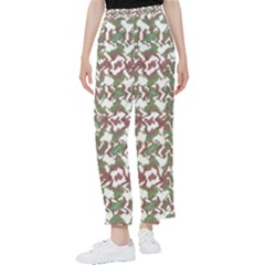 Multicolored Texture Print Pattern Women s Pants  by dflcprintsclothing