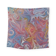 Intricate Swirls Square Tapestry (small)