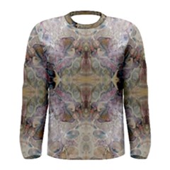 Marbling Ornate Men s Long Sleeve Tee