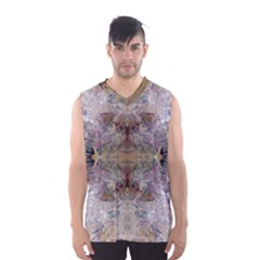 Marbling Ornate Men s Basketball Tank Top by kaleidomarblingart