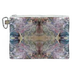 Marbling Ornate Canvas Cosmetic Bag (xl)