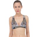 Marbling ornate Classic Banded Bikini Top View1