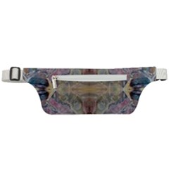 Marbling Ornate Active Waist Bag by kaleidomarblingart