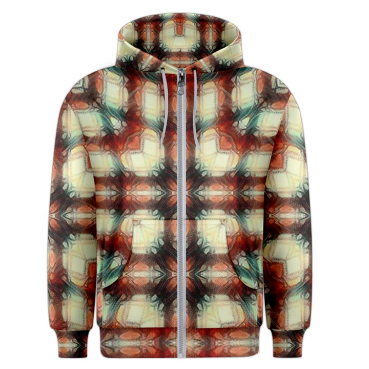 Royal Plaid Men s Zipper Hoodie