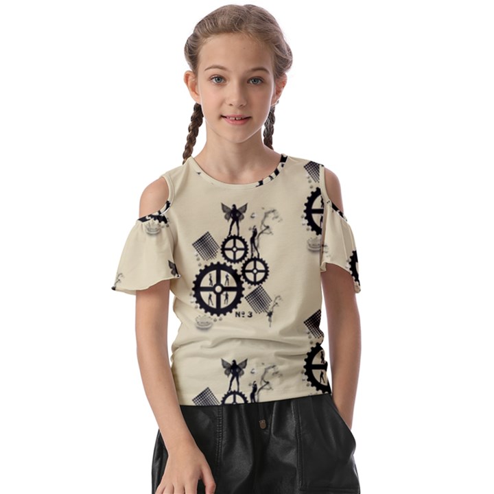 Angels Kids  Butterfly Cutout Tee