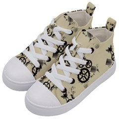 Angels Kids  Mid-top Canvas Sneakers by PollyParadise