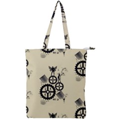 Angels Double Zip Up Tote Bag by PollyParadise