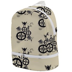 Angels Zip Bottom Backpack by PollyParadise