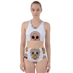 Day Of The Dead Day Of The Dead Racer Back Bikini Set